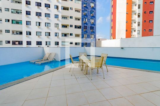 Área comum - Piscina de apartamento para alugar com 2 quartos, 55m² em Santa Teresa, Salvador