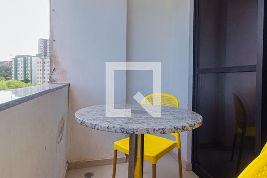 Varanda da Sala de apartamento para alugar com 2 quartos, 55m² em Santa Teresa, Salvador