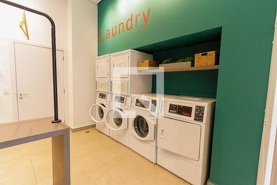 Área comum de kitnet/studio para alugar com 1 quarto, 32m² em Perdizes, São Paulo