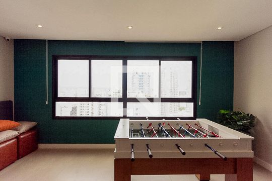 Área comum de kitnet/studio para alugar com 1 quarto, 32m² em Perdizes, São Paulo