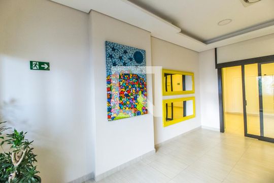 Hall social de apartamento para alugar com 1 quarto, 51m² em Bethaville I, Barueri