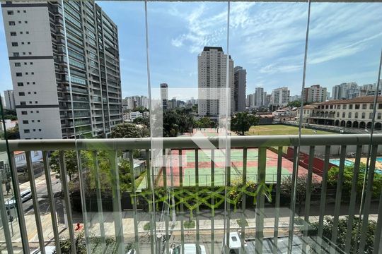 Varanda  de kitnet/studio à venda com 1 quarto, 34m² em Vila Clementino, São Paulo