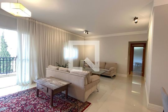 Sala de apartamento para alugar com 3 quartos, 139m² em Tamboré, Santana de Parnaíba