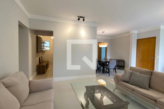 Sala de apartamento para alugar com 3 quartos, 139m² em Tamboré, Santana de Parnaíba