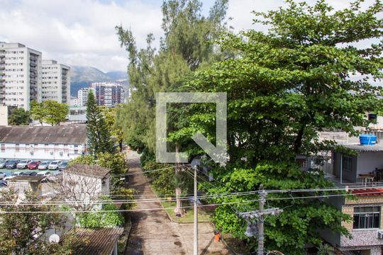 Varanda da Sala - Vista de apartamento à venda com 3 quartos, 80m² em Méier, Rio de Janeiro