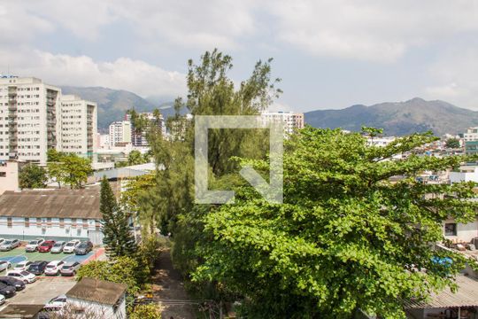 Varanda da Sala - Vista de apartamento à venda com 3 quartos, 80m² em Méier, Rio de Janeiro