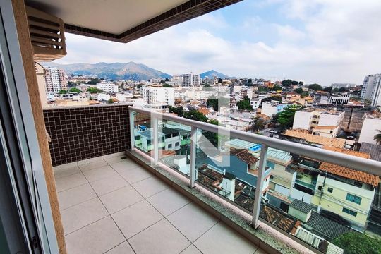 Varanda de apartamento à venda com 3 quartos, 73m² em Méier, Rio de Janeiro