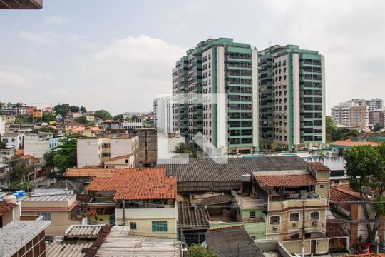 Área de Serviço - Janela de apartamento à venda com 3 quartos, 76m² em Méier, Rio de Janeiro