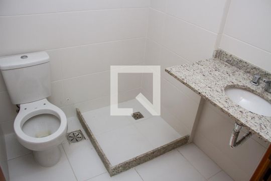 Banheiro da Suíte de apartamento à venda com 3 quartos, 76m² em Méier, Rio de Janeiro