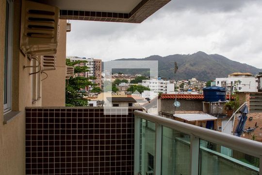 Varanda da Sala de apartamento à venda com 3 quartos, 76m² em Méier, Rio de Janeiro