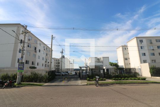 Fachada do condomínio de apartamento à venda com 2 quartos, 44m² em Hípica, Porto Alegre