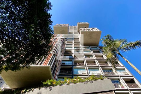 Fachada de kitnet/studio à venda com 1 quarto, 22m² em Cerqueira César, São Paulo