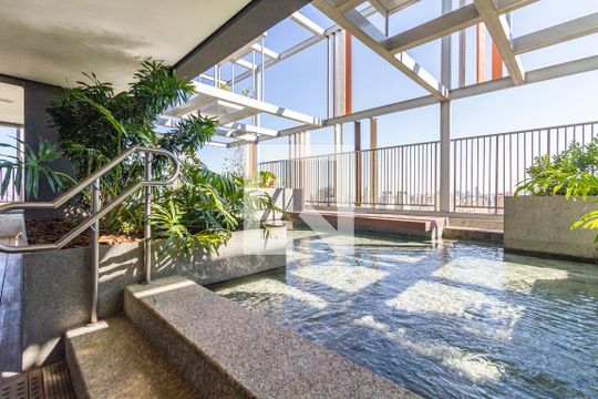 Área comum - Piscina de kitnet/studio à venda com 1 quarto, 22m² em Cerqueira César, São Paulo