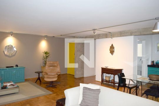 Sala de apartamento para alugar com 2 quartos, 114m² em Jardim Paulista, São Paulo