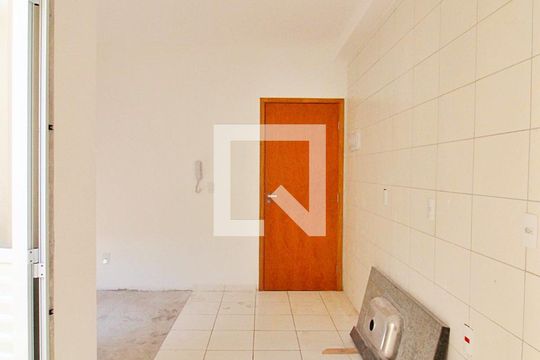 Sala/Cozinha de apartamento à venda com 2 quartos, 41m² em Vila Príncipe de Gales, Santo André