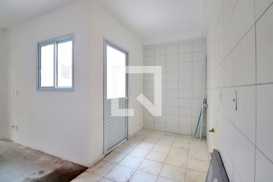 Cozinha de apartamento à venda com 2 quartos, 42m² em Vila Príncipe de Gales, Santo André