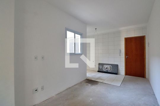 Sala de apartamento à venda com 2 quartos, 42m² em Vila Príncipe de Gales, Santo André