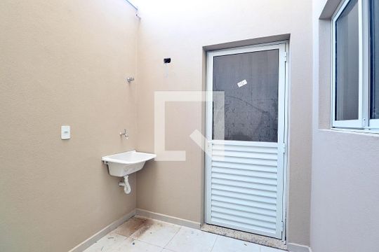 Área de Serviço de apartamento à venda com 2 quartos, 42m² em Vila Príncipe de Gales, Santo André