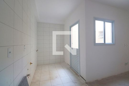 Cozinha de apartamento à venda com 2 quartos, 42m² em Vila Príncipe de Gales, Santo André