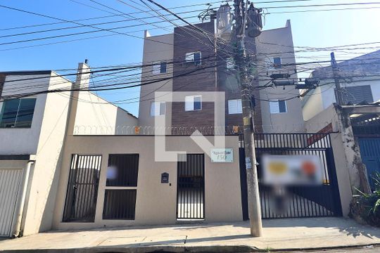 Fachada de apartamento à venda com 2 quartos, 42m² em Vila Príncipe de Gales, Santo André