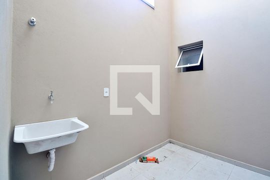Área de Serviço de apartamento à venda com 2 quartos, 42m² em Vila Príncipe de Gales, Santo André
