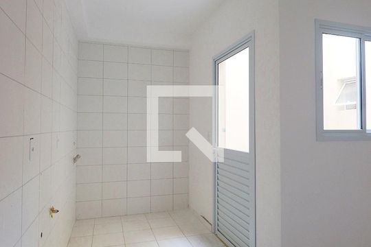 Cozinha de apartamento à venda com 2 quartos, 42m² em Vila Príncipe de Gales, Santo André