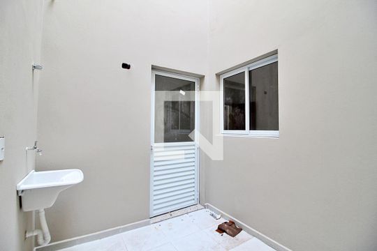 Área de Serviço de apartamento à venda com 2 quartos, 42m² em Vila Príncipe de Gales, Santo André