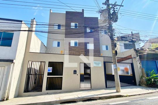 Fachada de apartamento à venda com 2 quartos, 42m² em Vila Príncipe de Gales, Santo André