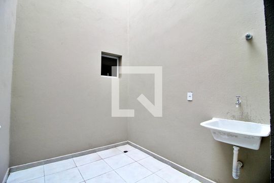 Área de Serviço de apartamento à venda com 2 quartos, 42m² em Vila Príncipe de Gales, Santo André
