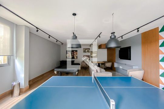 Sala de Jogos de kitnet/studio para alugar com 1 quarto, 30m² em Alto da Mooca, São Paulo