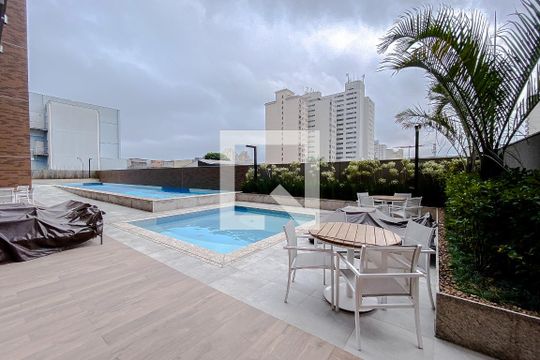 Área comum - Piscina de kitnet/studio para alugar com 1 quarto, 30m² em Alto da Mooca, São Paulo