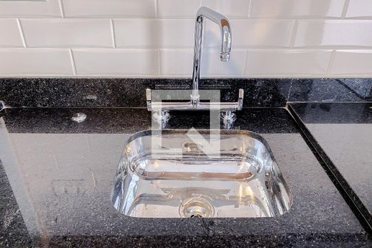 Cozinha de kitnet/studio para alugar com 1 quarto, 30m² em Alto da Mooca, São Paulo