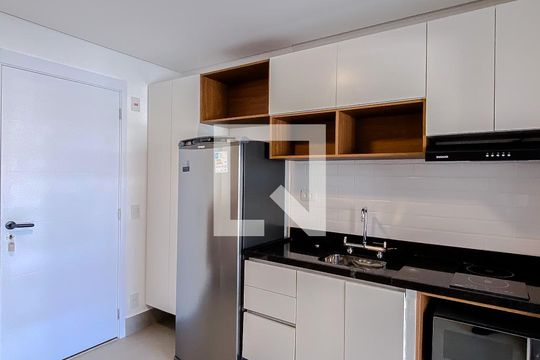 Cozinha de kitnet/studio para alugar com 1 quarto, 30m² em Alto da Mooca, São Paulo