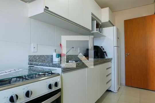 Cozinha  de apartamento para alugar com 2 quartos, 56m² em Parque Bom Retiro, Paulínia
