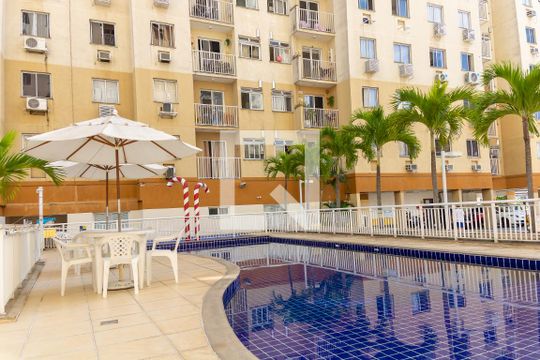 Área comum - Piscina de apartamento à venda com 2 quartos, 50m² em Todos Os Santos, Rio de Janeiro