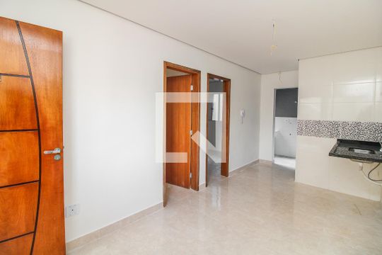 Sala/Cozinha de apartamento para alugar com 2 quartos, 38m² em Vila Dalila, São Paulo