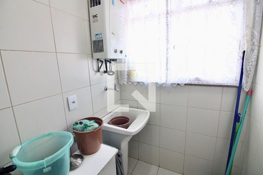 Área de Serviço de apartamento para alugar com 2 quartos, 73m² em Recreio dos Bandeirantes, Rio de Janeiro