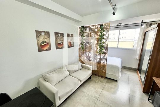 Sala de kitnet/studio para alugar com 1 quarto, 24m² em Santana, São Paulo