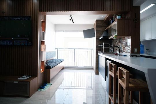 Sala de apartamento à venda com 2 quartos, 62m² em Vila Penteado, São Paulo