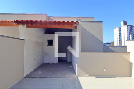 Área externa de apartamento à venda com 2 quartos, 85m² em Vila Príncipe de Gales, Santo André
