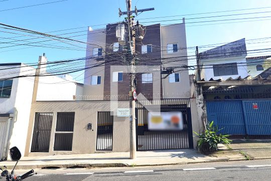 Fachada de apartamento à venda com 2 quartos, 85m² em Vila Príncipe de Gales, Santo André