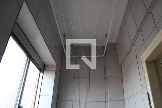 Detalhe da area de serviço de apartamento para alugar com 1 quarto, 54m² em Anchieta, São Bernardo do Campo