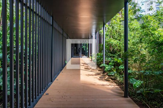 Área comum de kitnet/studio à venda com 1 quarto, 28m² em Jardim das Bandeiras, São Paulo