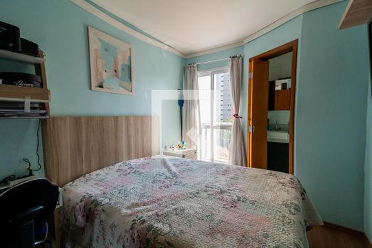 Suíte de apartamento à venda com 2 quartos, 90m² em Centro, Santo André