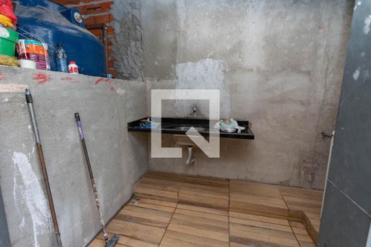 Área de serviço  de casa para alugar com 1 quarto, 50m² em Centro, Diadema