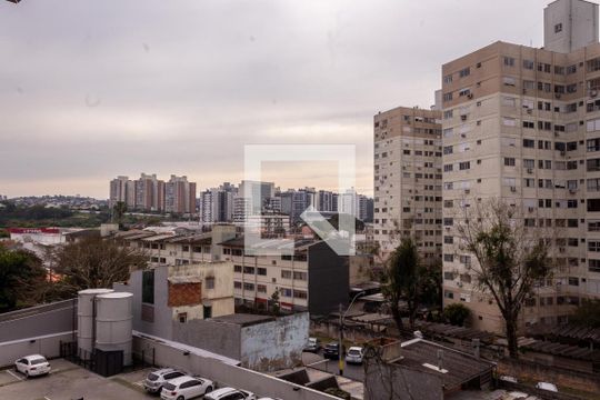 Vista do Quarto de kitnet/studio à venda com 1 quarto, 27m² em Partenon, Porto Alegre