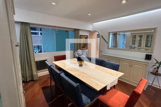 Sala de jantar de apartamento à venda com 3 quartos, 170m² em Cerqueira César, São Paulo
