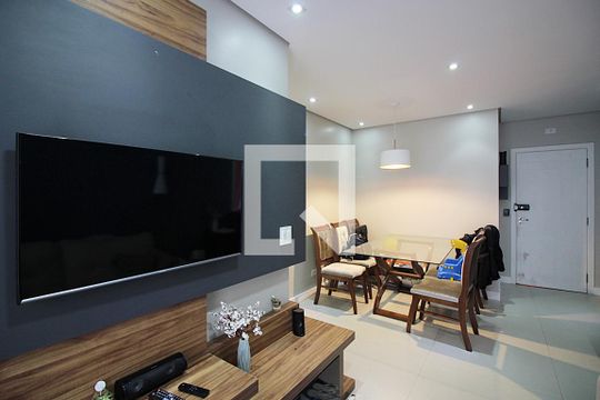 Sala  de apartamento para alugar com 2 quartos, 69m² em Centro, São Bernardo do Campo