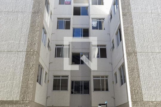 Fachada do bloco de apartamento à venda com 2 quartos, 50m² em Mato Grande, Canoas