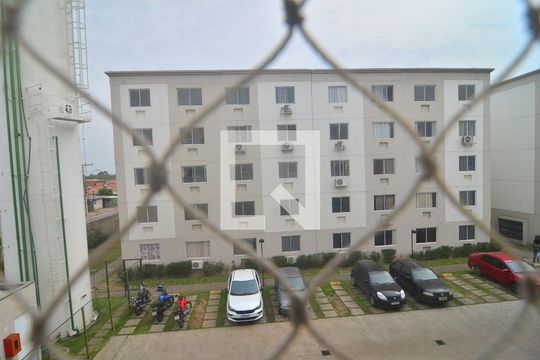 Vista Sala de apartamento à venda com 2 quartos, 50m² em Mato Grande, Canoas